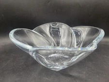 CRYSTALITE BOHEMIA Floral Blossom CRYSTAL BOWL 