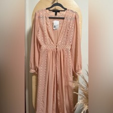 Sheer/ Lace Duster Jacket