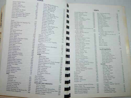 The Harris County Heritage & Conservation Society Cookbook, Houston, Texas 1979 - Picture 18 of 21