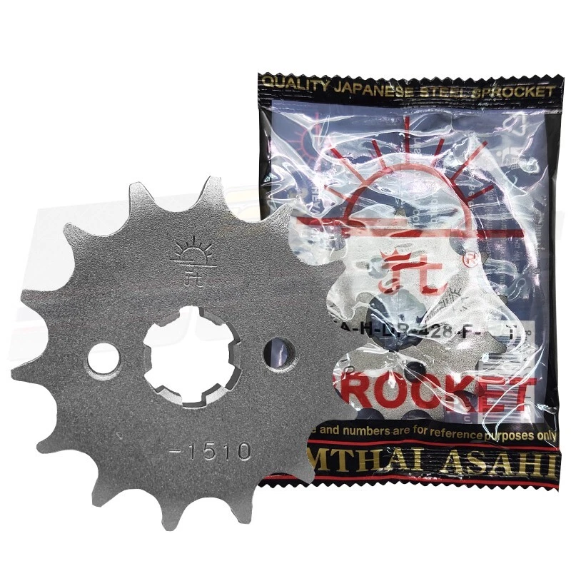 Piñón delantero + trasero JT, cadena DID 428-14-30-132L para GROM-MSX125, MSX-SF Foto 3 de 4