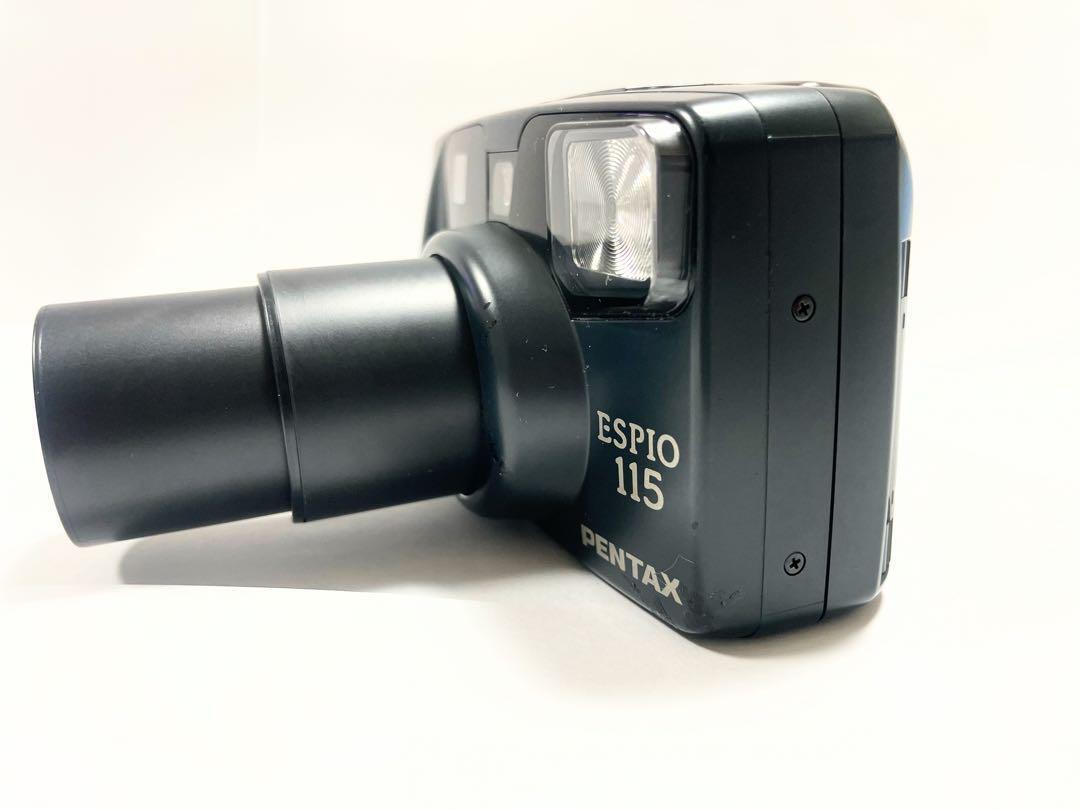 Pentax Espio 115 Black 38-115mm Point & Shoot 35mm Film Pentax Espio 115 Black 38-115mm Point & Shoot 35mm Film