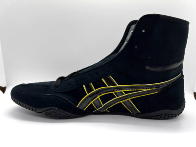 asics Boxing Wrestling Shoes 1083A001 NEW EX-EO TWR900 Black Gold