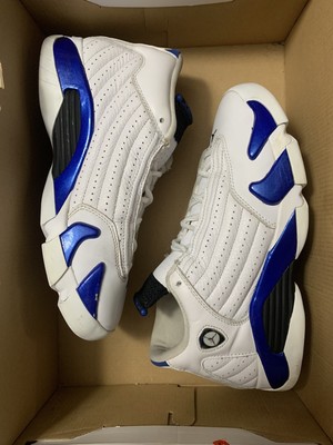 Air Jordan 14 Hyper Royal Blue Size 7 Ebay