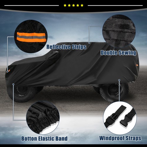 Car Waterproof Sun Rain Dust Wind Snow Cover fit for Jeep Wrangler JK 4