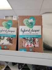 Pampers Pure Hybrid Reusable Cloth Diaper Covers 0-30 Month, 8-35LBS Jungleprint