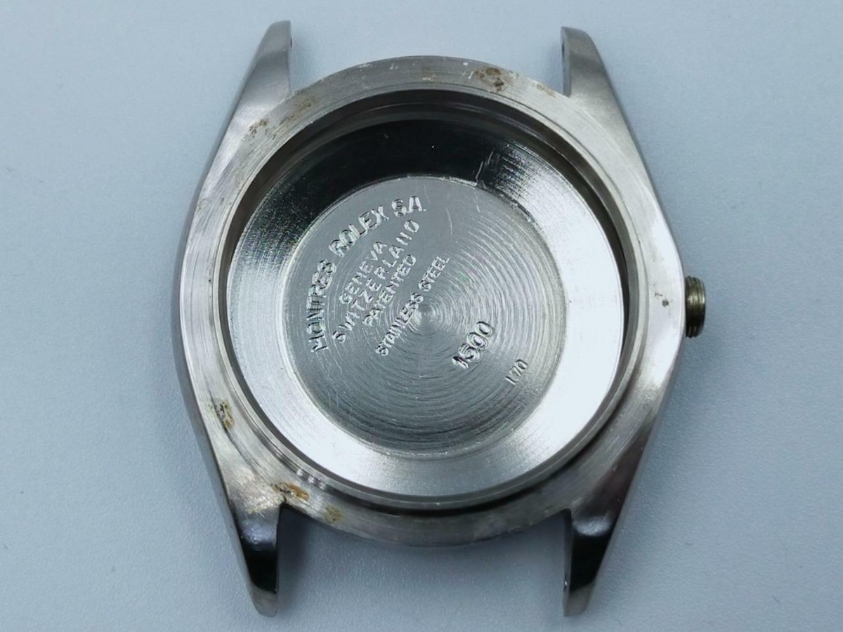 純正　ROLEX Ref 1501 ミドルケースほか Rolex 1501 Oyster Perpetual Date Stainless Steel Watch Case