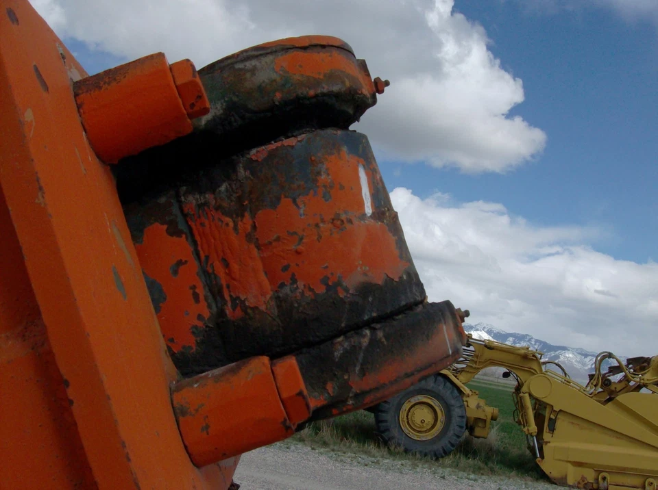 Pluma de tala de grúa de 50 pies usada Foto 4 de 4