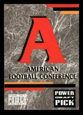 1993 Pro Set Power #PDP29 AFC Logo Draft Picks