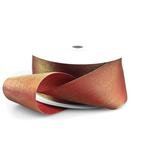 Zweifarbige seidige Geschenkverpackung Bandspule 1,5" x 25 Yards - Farben - Bild 7 von 15