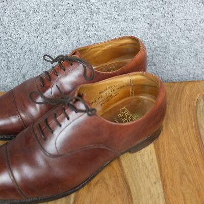 CROCKETT & JONES CONNAUGHT MEN'S size 7.5 EE US 8.5 EU 41.5 CROCKETT & JONES CONNAUGHT MEN'S size 7.5 EE US 8.5 EU 41.5