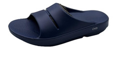 OOFOS OOahh Slide Sandal NAVY - US Men’s 7 Women’s 9  EUR 40