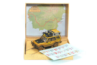 1:43 Scale Car Model Land Rover Discovery SerieⅠ1996 "CAMEL TROPHY" Kalimantan