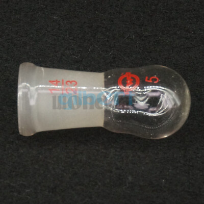 5ml 14/23 Joint Socket Lab Glass Flask Round Bottom Single Short Neck Ware