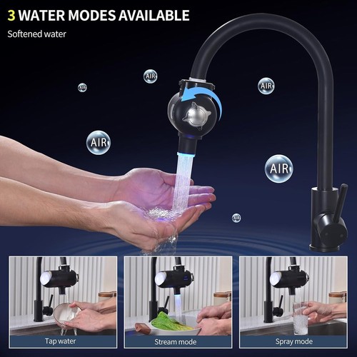3.0 Water Filter Faucet System with UV Blue Light & 12 Adapters – Easy Install - Picture 8 of 11