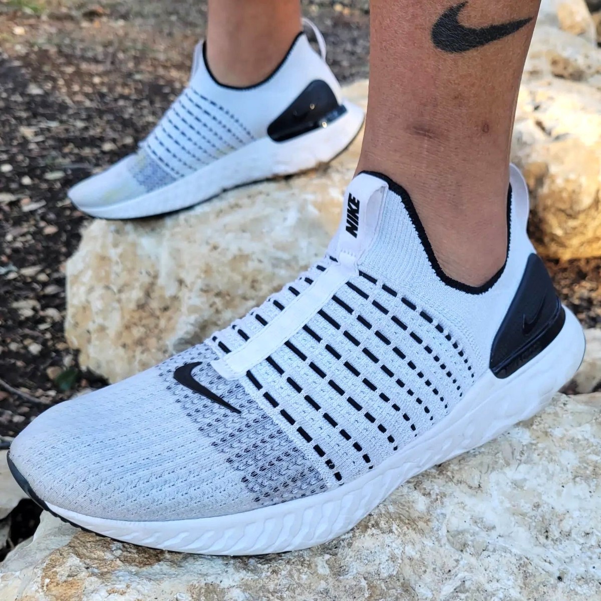 NIKE 'React Phantom Run Flyknit 2' Slip-On Sock Sneaker Men's US 9