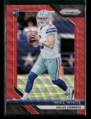 2018 Panini Prizm #239 Mike White Prizm Red Wave /149 RC Rookie