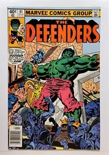The Defenders #81 (Mar 1980, Marvel) Newsstand copy FN 