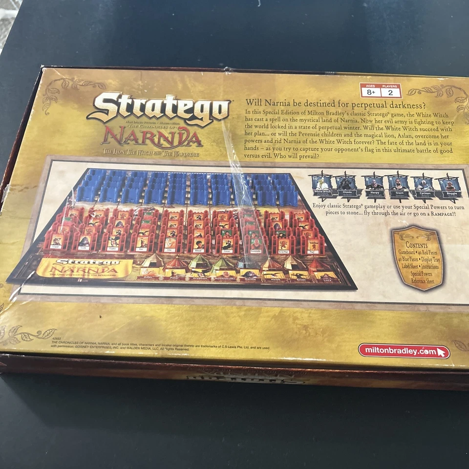 2005 Hasbro Stratego Chronicles of Narnia The Lion, The Witch And The Wardrobe - Image 2 of 4