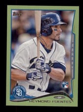 2014 TOPPS GREEN #32 REYMOND FUENTES ROOKIE RC SAN DIEGO PADRES