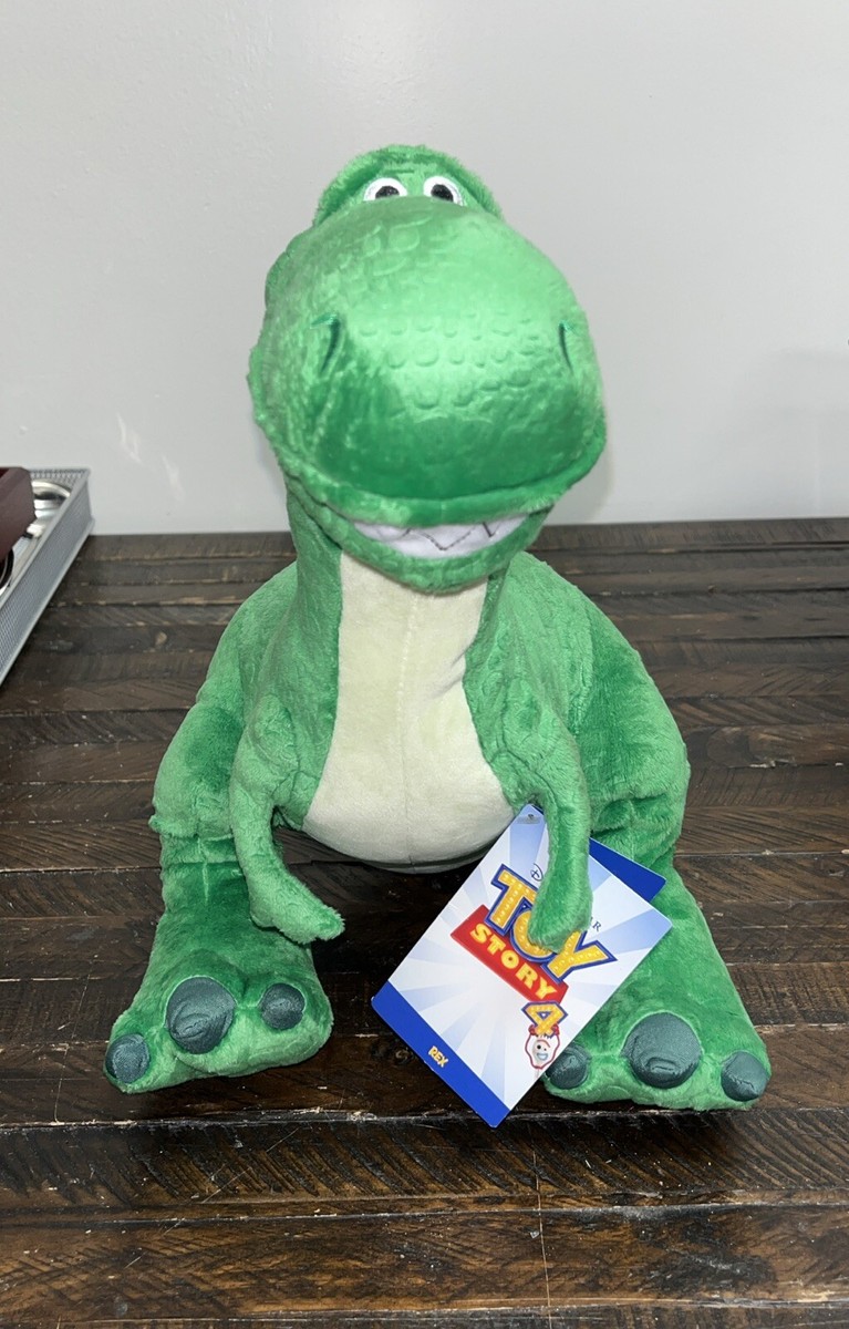 Disney Store Official Toy Story 4 Rex Plush Authentic Soft | eBay