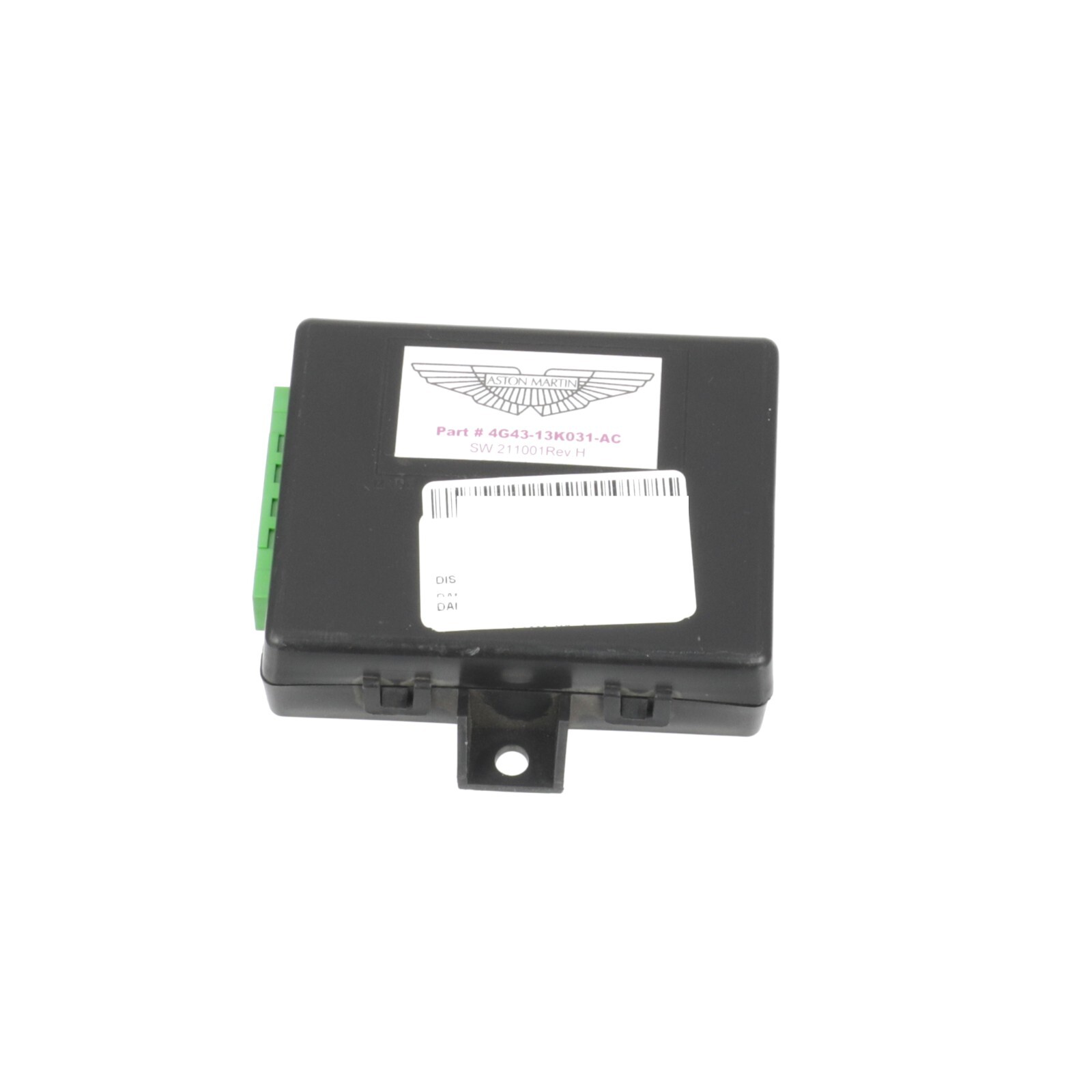 GENUINE ASTON MARTIN ECU HEADLAMP LEVELING OEM NEW 4G43-13K031-AC