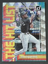 2022 Donruss The Hit List Tim Anderson Vector Prism Card #THL3 