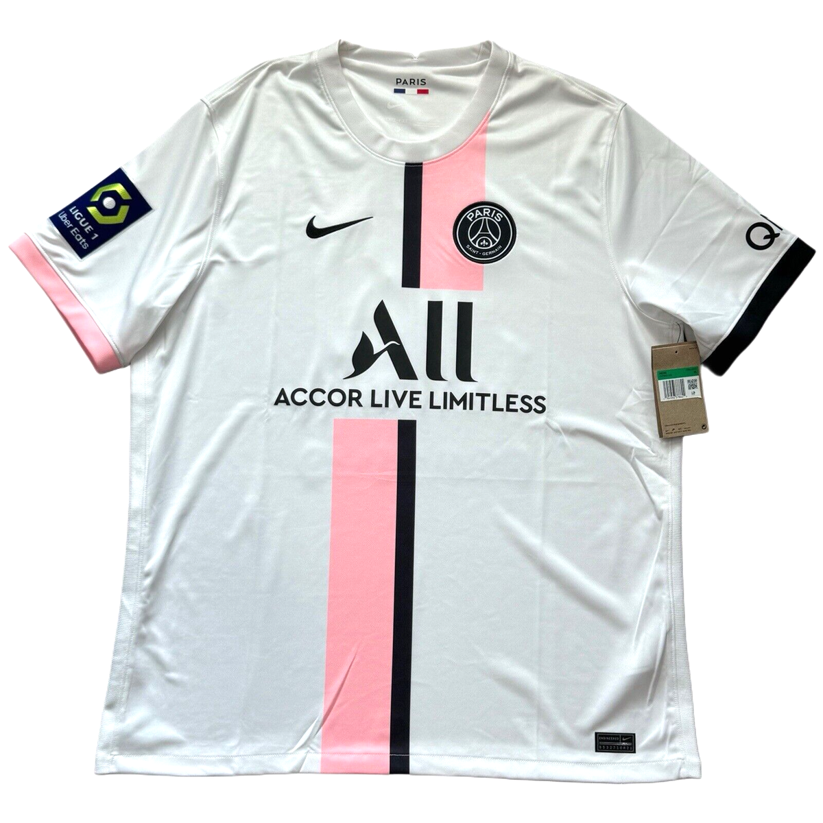 2021/22 PSG Away Jersey #30 Messi XL Nike Soccer Paris Saint