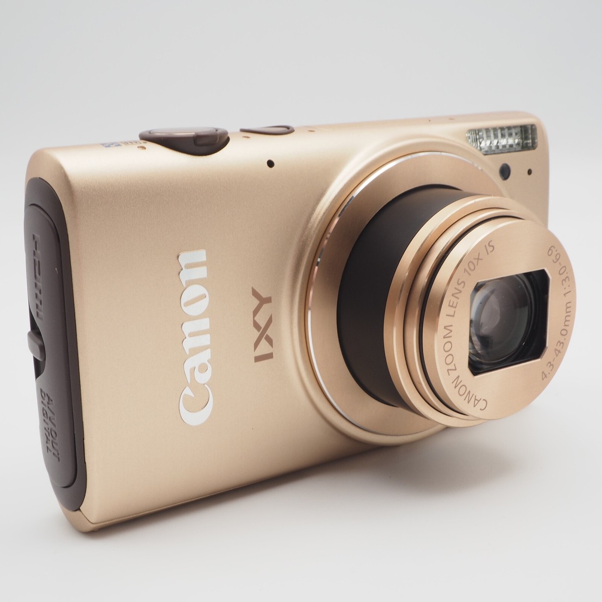 Mint] Canon IXY 610F PowerShot ELPH 330 IXUS 255 HS Gold w/Battery