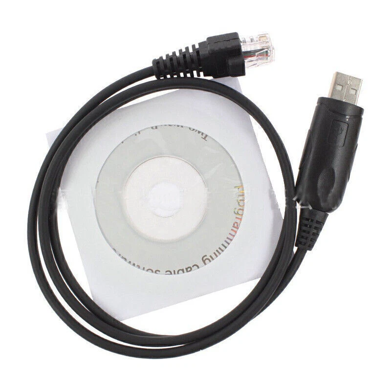 For Motorola GM3188 GM338 SM120 GM950 GM3688 Radio USB Programming Cable With CD - Image 2 of 4