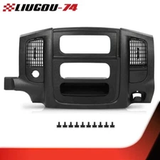 Fit For 2002-2005 Dodge Ram 1500 2500 3500 Dash Radio Bezel AC Vents Panel Trim 