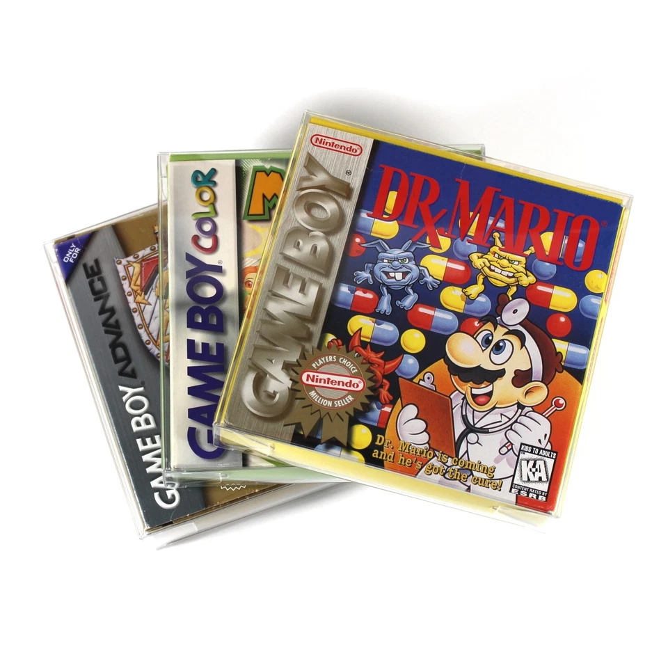 25 Gameboy Virtual Boy Box Protectors clear sleeves Protector CIB protective - Image 2 of 4