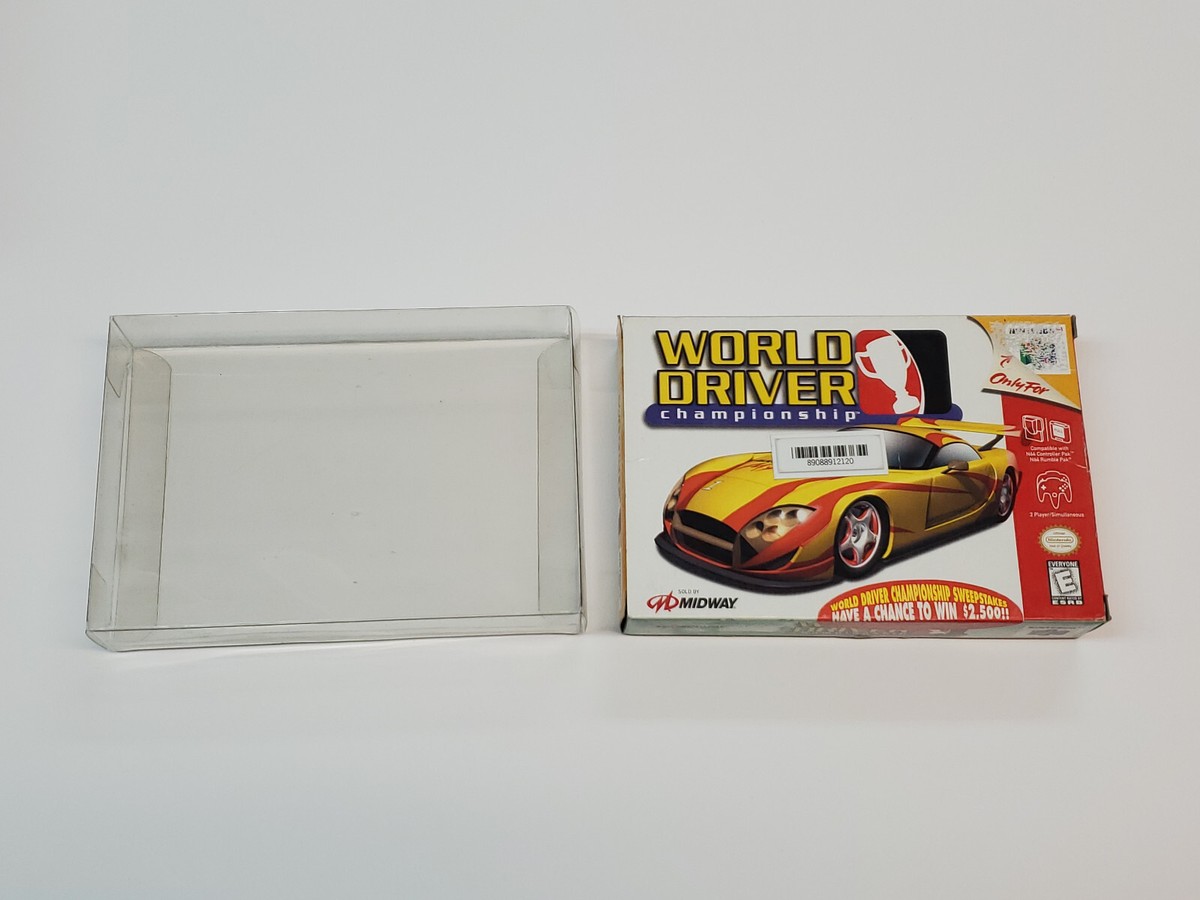 World Driver Championship Nintendo 64 N64 Box Only *(No Game, No