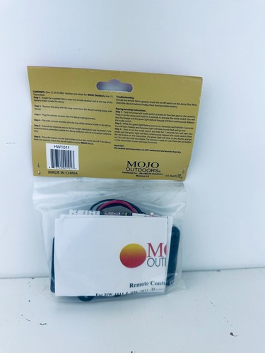 Mojo Outdoors Remote Control Kit HW1011 Pre-Wired New Sealed - Picture 2 of 2