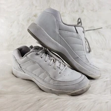 EASY SPIRIT Jumper White Leather Walking Shoes Womens Size US 7 N Narrow