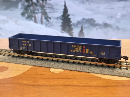 Góndola Mill Athearn ATH6545 escala N 52' Golden West Service GVSR 300159 | Zustand: Used