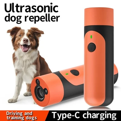 LUCKYVICTOR2016 Rechargeable Dog Sonic Trainer Anti-Barking Ultrasonic Repeller Prevent Chasing