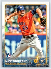 2015 Topps Nick Tropeano Rookie Houston Astros RC #31