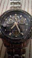 Citizen Men's Eco-Drive Blue Angels Skyhawk Radio Controlled WR 200 Watch Japan