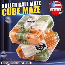 3D Maze Ball Puzzle Cube Toy Enhancing Logical Thinking And Party Interaction