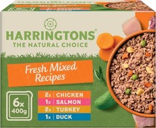 Harringtons Complete Wet Tray Grain Free 400 g (Pack of 6), Brown 4.26 per kilo
