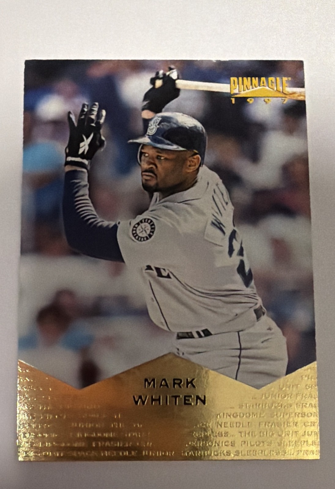 1997 Pinnacle - Mark Whiten #19