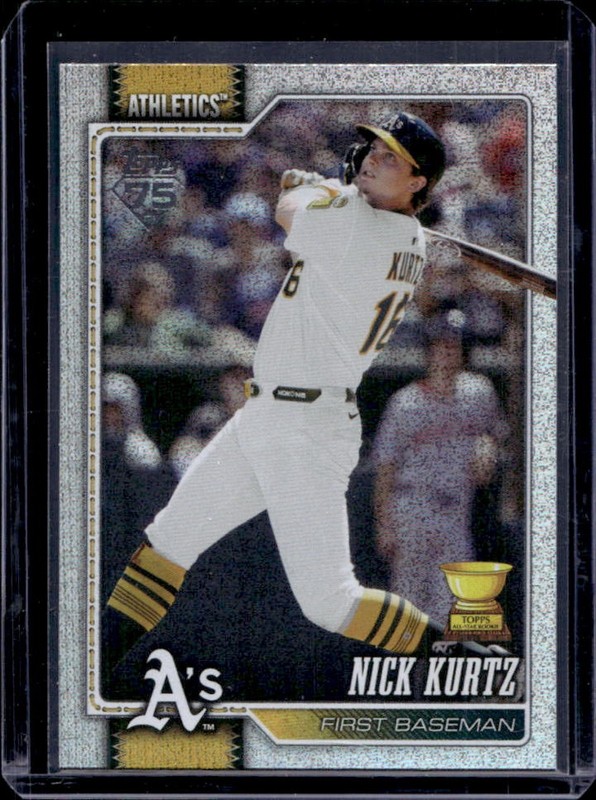 2026 Topps Nick Kurtz Sandglitter #97 Athletics