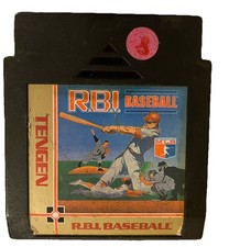 RBI Baseball Tenges NES Video Game Clean Tested Working