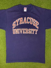 90s Syracuse Orangemen - Vintage College Tee Large 