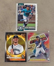 MLB BASEBALL TOPPS 2026 SERIES 1 JULIO RODRÍGUEZ COMPANION CARD LOT MARINERS