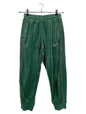 Karl Kani Pantaloni Tuta Donna Verde Velluto Sportivi (IT 38, EU 34, INT XS)