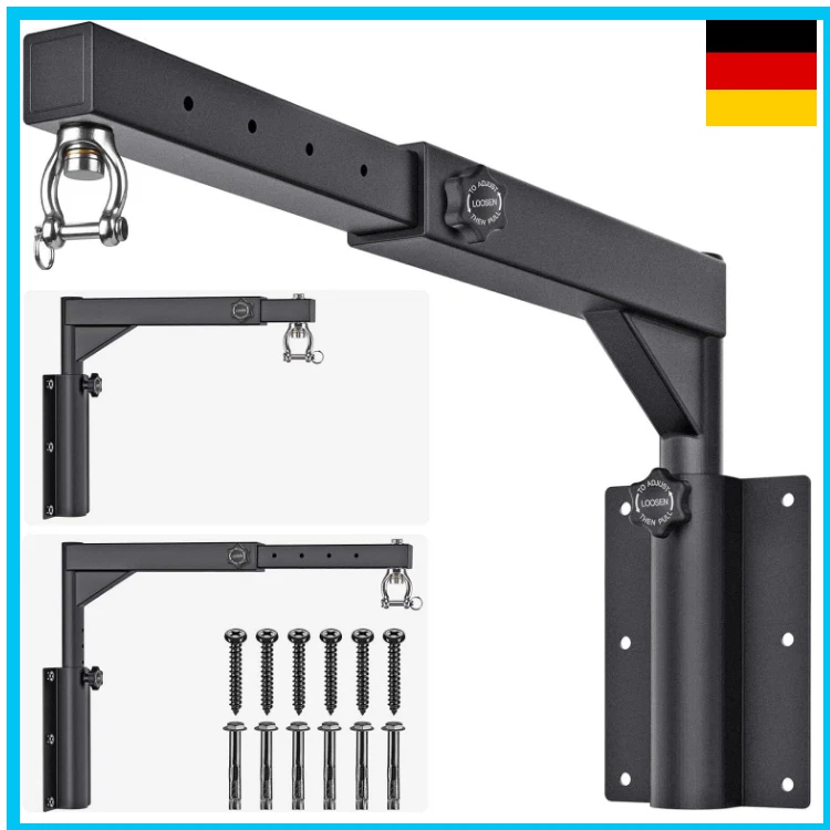 BENELABEL Boxsack Wandhalterung 360 Drehbar Verstellbar Bis 227kg