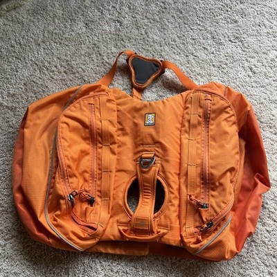 Ruffwear Approach Dog Backpack MEDIUM Orange Saddle Bags Hiking Pack Zip