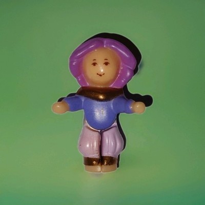 Polly Pocket Mini   Arabian Beauty Pony Parade   Figur Yasmin   Bluebird 1995