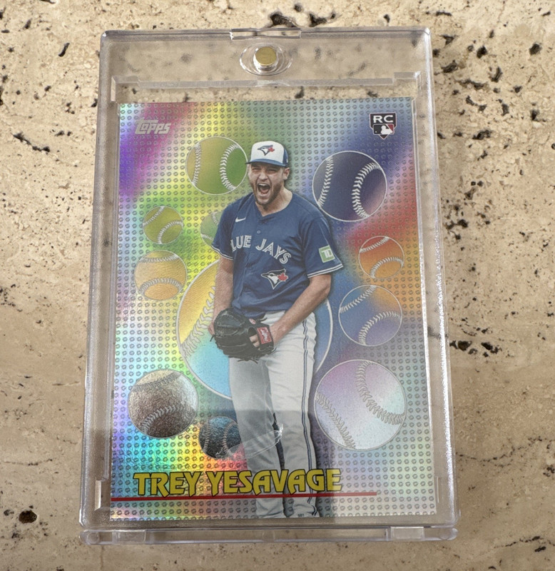 Topps 2026 Titans of the Game Trey Yesavage Rookie Insert #TOG-40 Blue Jays